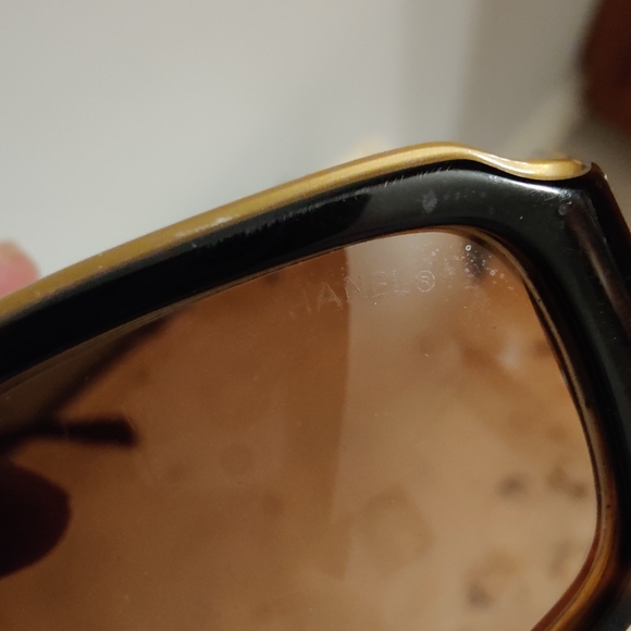 Chanel sunglasses Authentic chic brown tortoise shell Logos - Picture 7 of 16